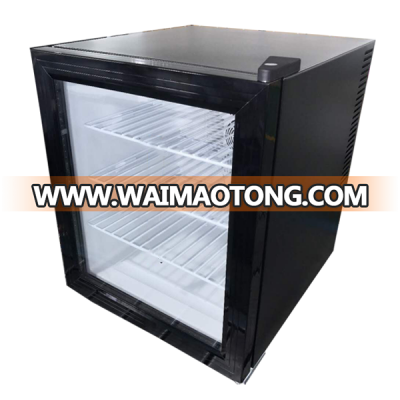 Yehos semiconductor  110v  60Hz 220v 50Hz  50l glass mini fridge